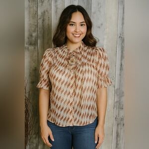 Elizabeth Crosby Elsa Pom Pom Top
